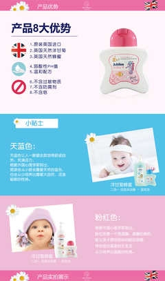 温馨守护成长 婴儿用品页面设计理念与元素